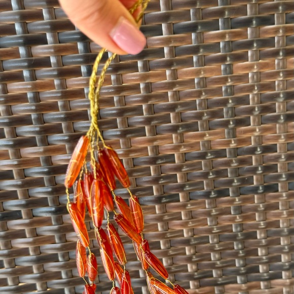 Christmas decor Hanging beads branches twisted beaded branches for craft supply - Picture 6 of 8